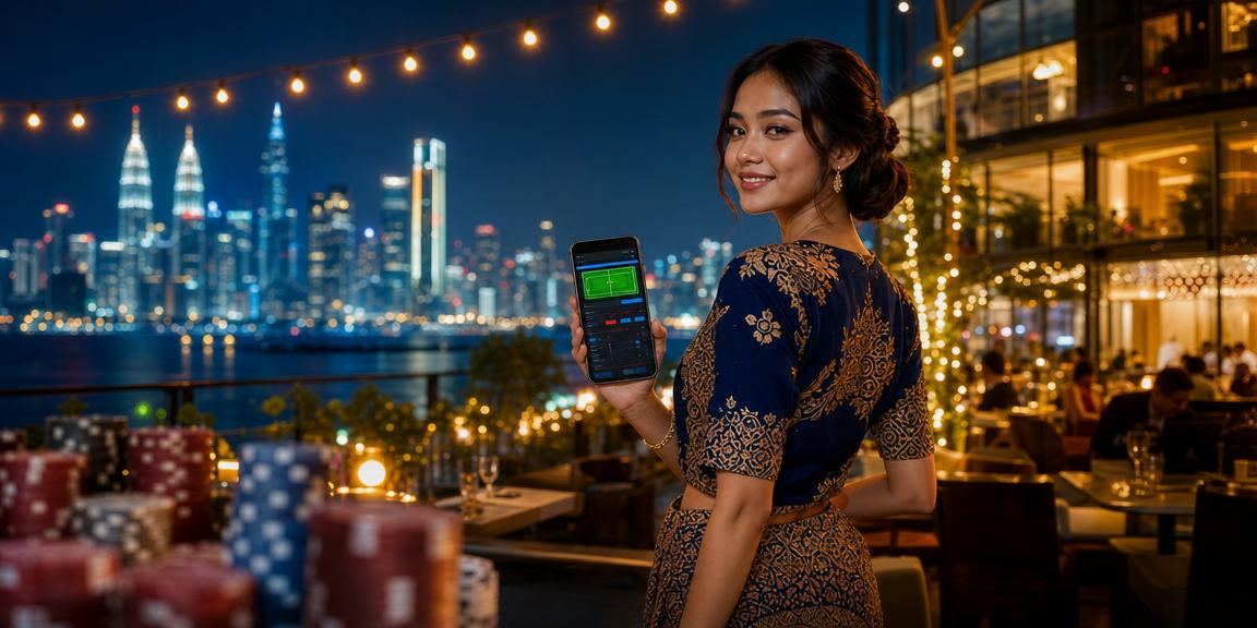 Pemain menikmati permainan slot berkualiti melalui telefon pintar di Kuala Lumpur dengan 285