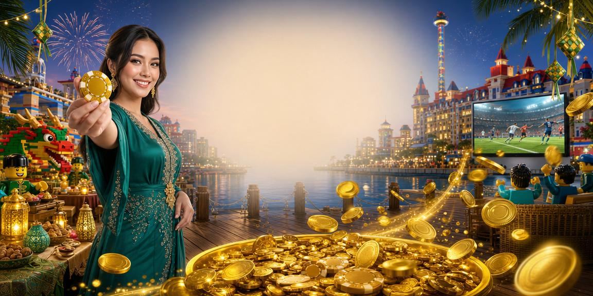 Promosi pertaruhan Hari Raya Malaysia dengan tema perayaan tempatan di platform 285